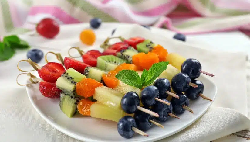 First Class Grilled Fruit Skewers