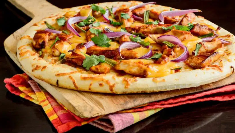 Honey BBQ Chicken Pizza