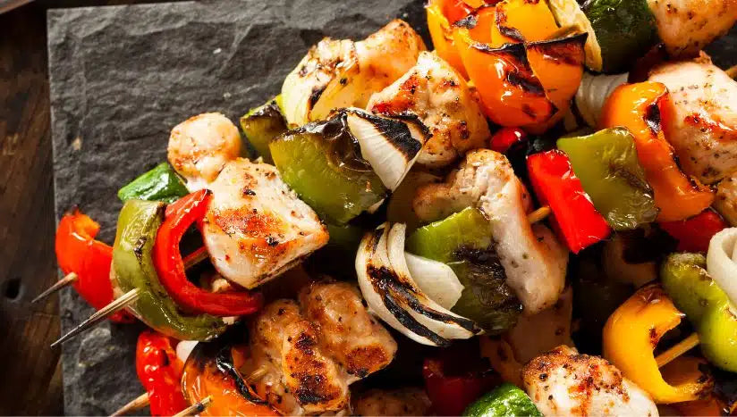 Grilled Pineapple Chicken Kabobs