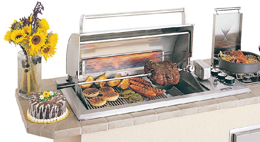 Fire Magic Legacy 30 Regal 1 Countertop Grill with Rotisserie The Outdoor Appliance Store