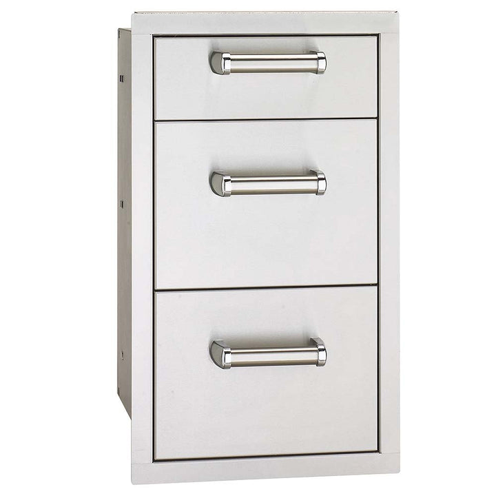 Fire Magic | Premium | Flush 14-Inch Triple Access Drawer