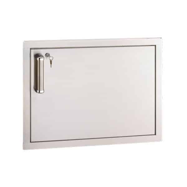 Fire Magic Multi-Access Flush 20-Inch Right-Hinged Single Locking Access Door - Horizontal With Soft Close - 53914KSC-R