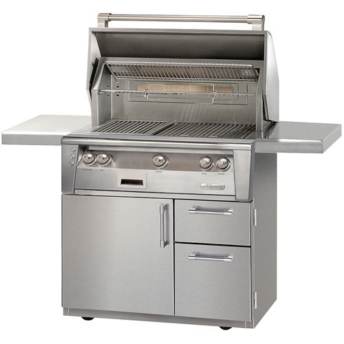 Alfresco Grills | ALXE 36" Built-In Gas Grill | with Sear Zone And Rotisserie