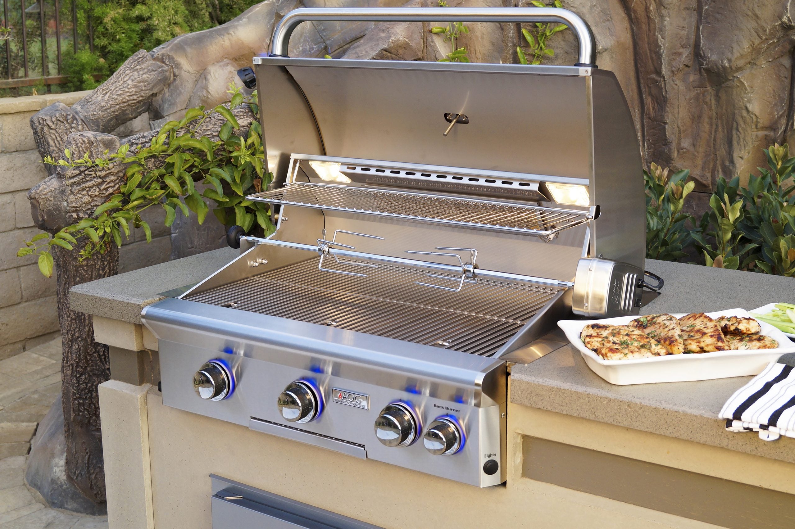 American Outdoor Grill L Series Side Burner - Thumbnail 4