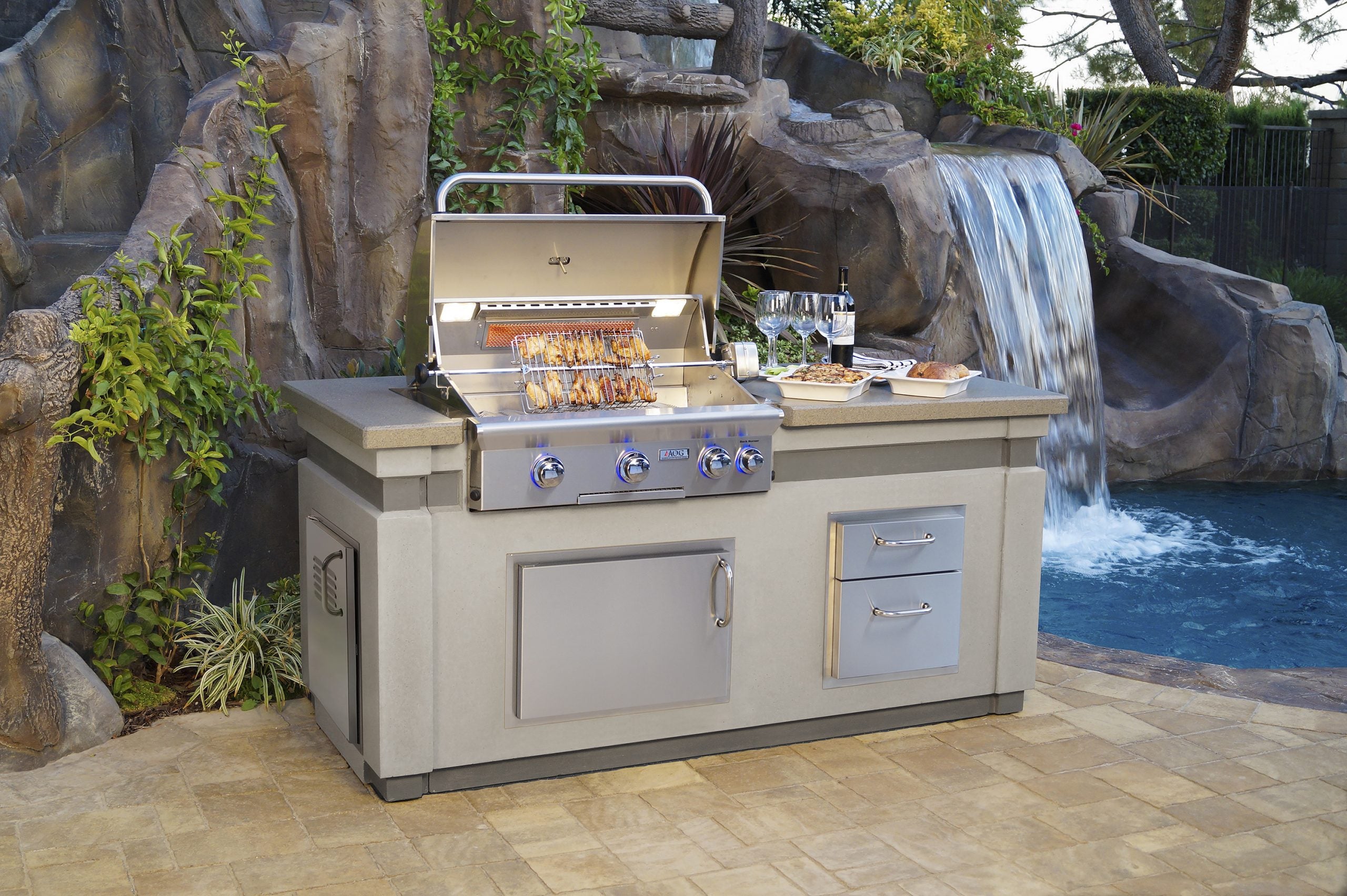American Outdoor Grill 30 L Series Gas Grill Island The Outdoor Appliance Store