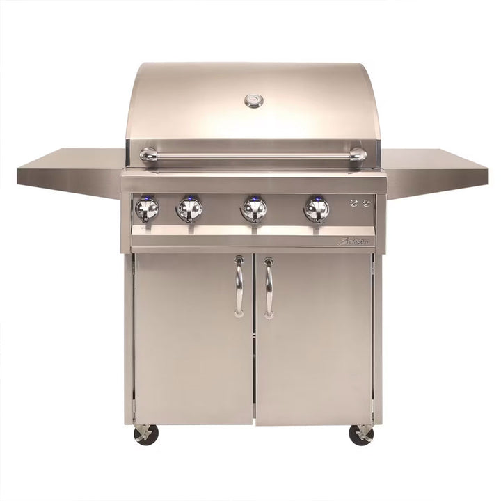 Artisan | 32-Inch 3-Burner Built-In Gas Grill on Cart - ARTC-32