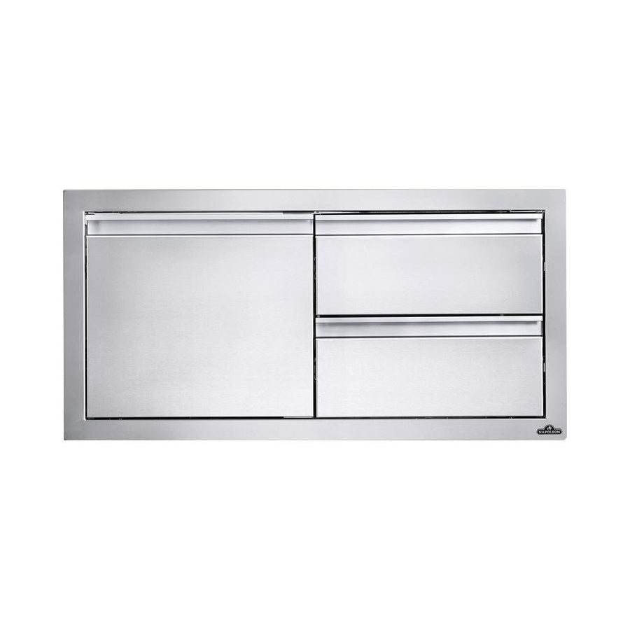 Napoleon | 36" x 16" Single Door & Double Drawer Combo