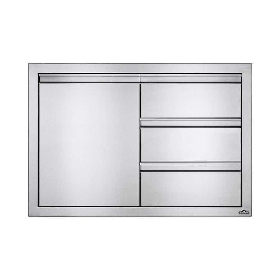 Napoleon | 36" x 24" Single Door & Triple Drawer Combo