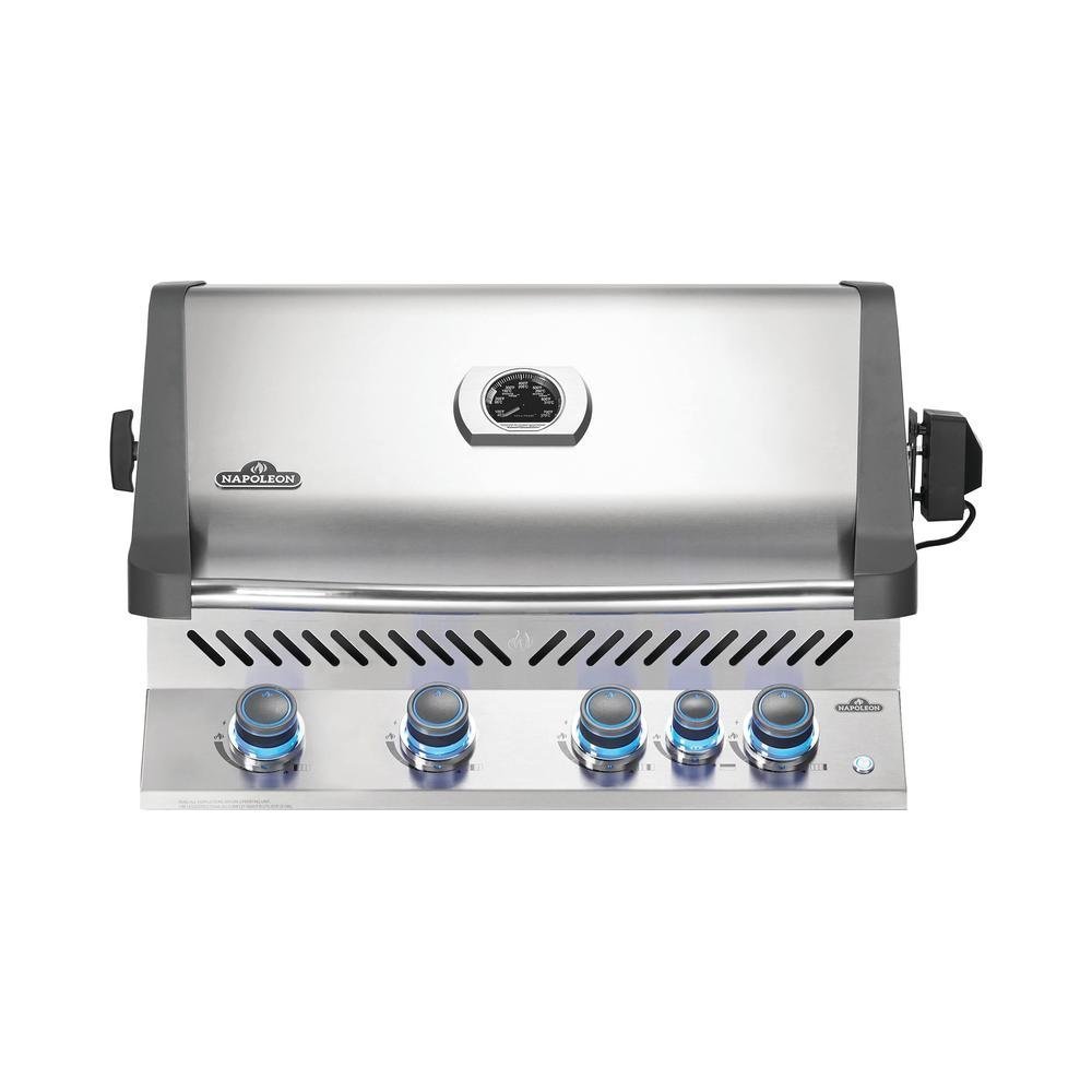 Napoleon | Prestige 500 Built-in Gas Grill with Infrared Rear Burner