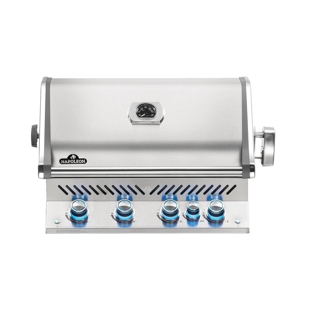 Napoleon Prestige PRO 500 Built in Gas Grill with Infrared Rear Burn The Outdoor Appliance Store