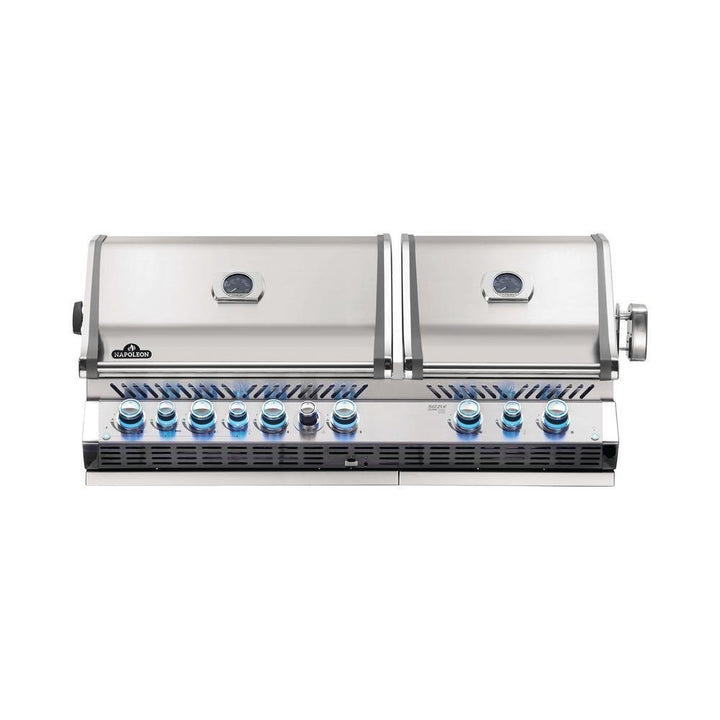 Napoleon | Prestige PRO 825 Built-in Gas Grill with Infrared Bottom & Rear Burner