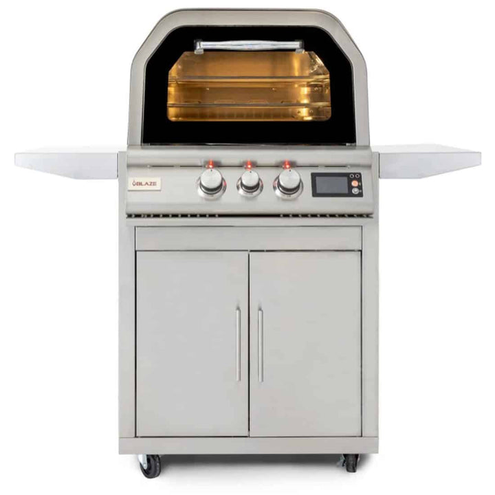 Blaze 26 Inch Outdoor Pizza Oven W Rotisserie BLZ-26-PZOVN.2