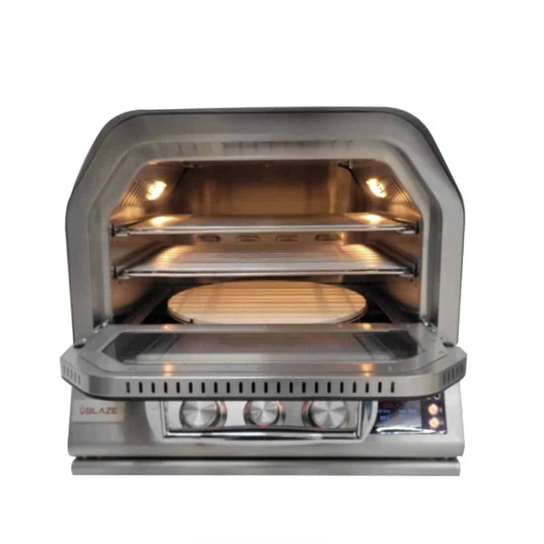 Blaze 26 Inch Outdoor Pizza Oven W Rotisserie BLZ-26-PZOVN