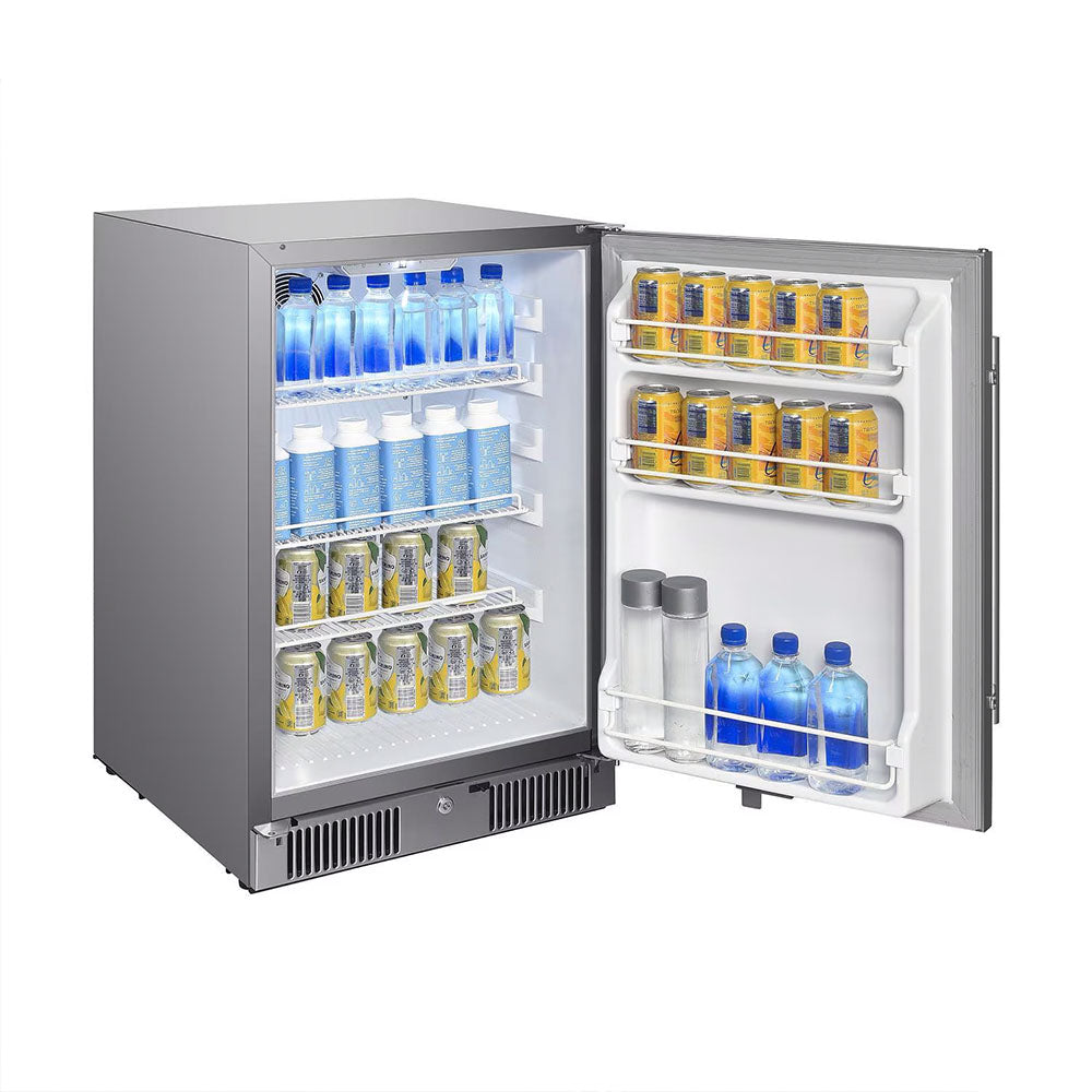 Blaze 20-Inch Outdoor Rated Refrigerator w/ Lock