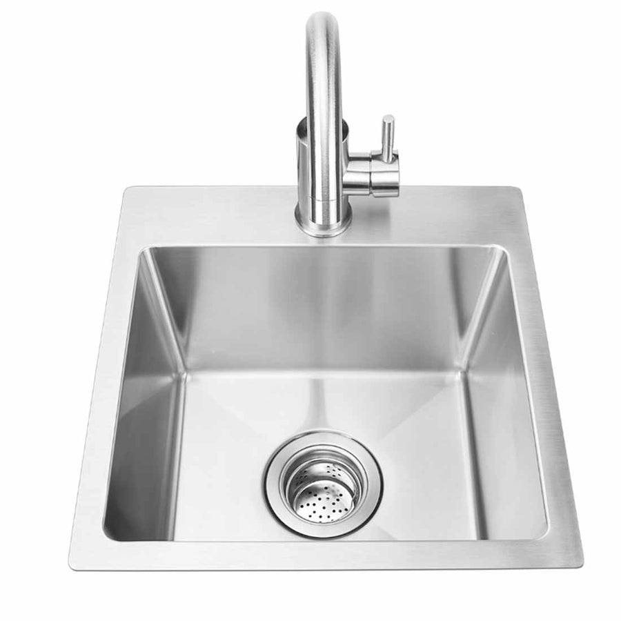 Bull I 15″ Premium Stainless-Steel Dual Mount Sink