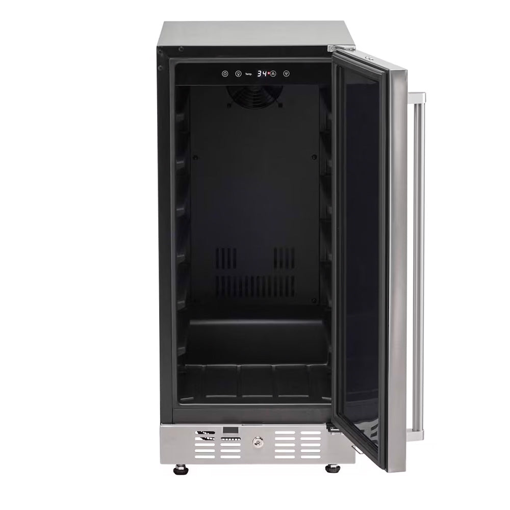 Coyote | C115R-S 15 Inch 3 Cu. Ft. Built-In Refrigerator