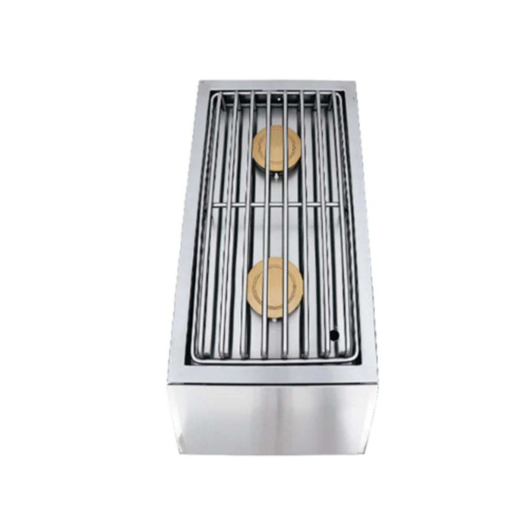 American Renaissance Grill Built-In Gas Double Side Burner - ASBSSB