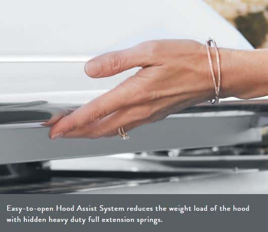 Delta-Heat-hood-assist-system