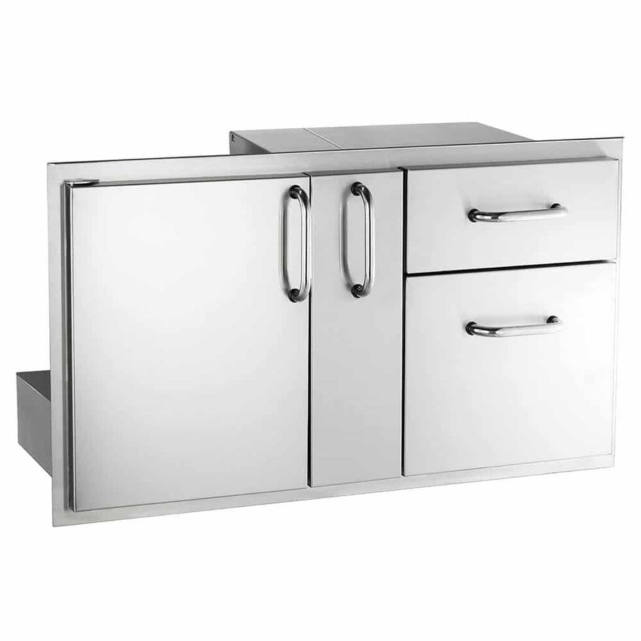 Fire Magic Select 36-Inch Access Door With Platter Storage And Double Drawer - 33816S