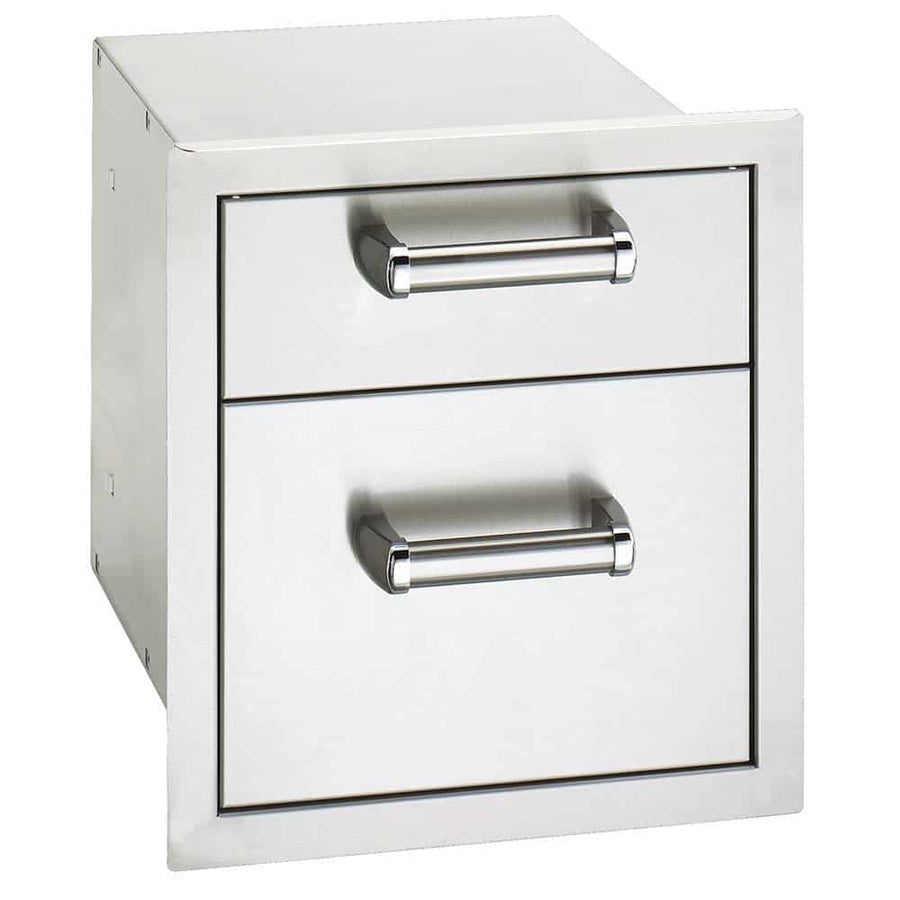 Fire Magic | Premium | Flush 14-Inch Double Access Drawer with Soft Close