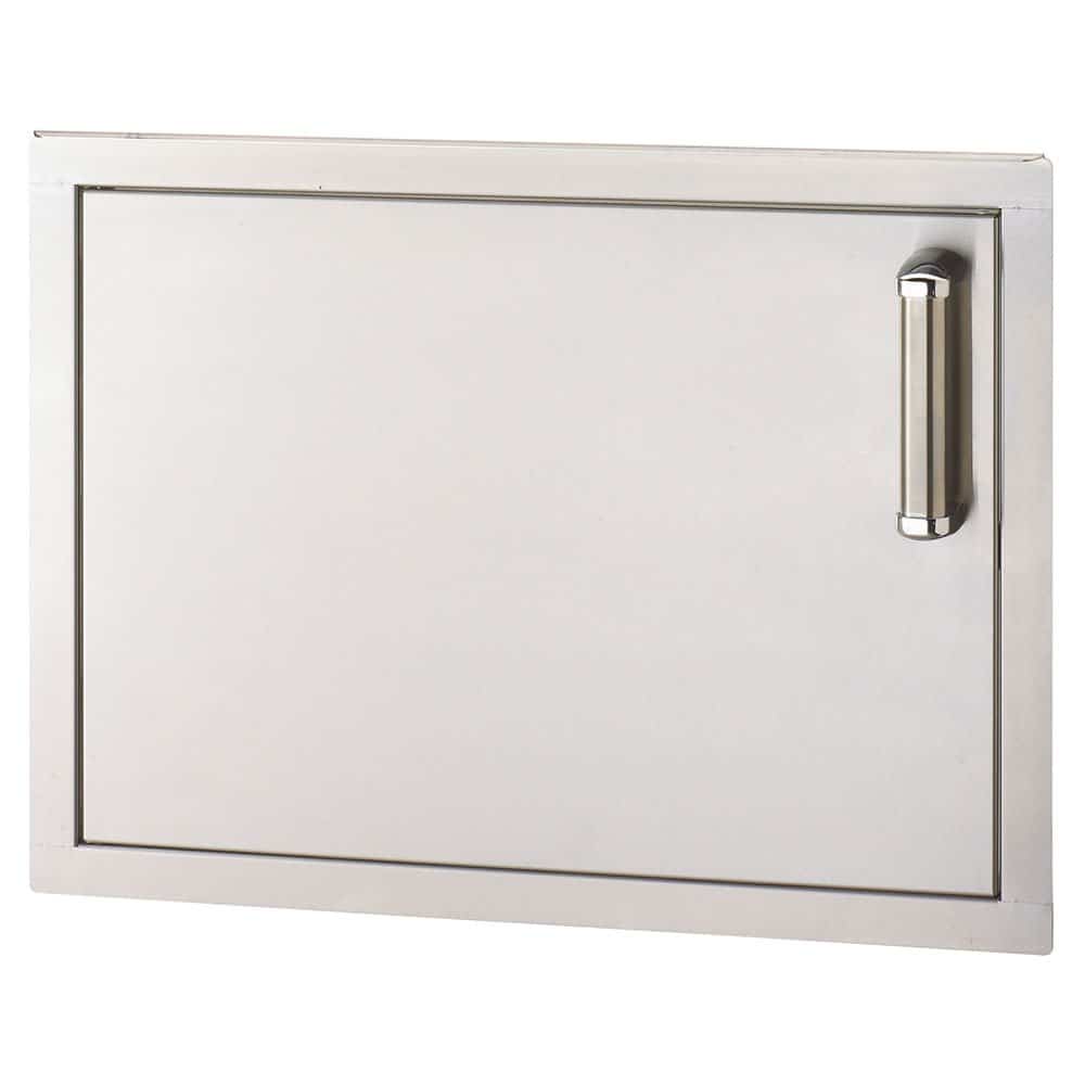 Fire Magic Premium Flush 20-Inch Left-Hinged Single Access Door - Horizontal With Soft Close - 53914SC-L