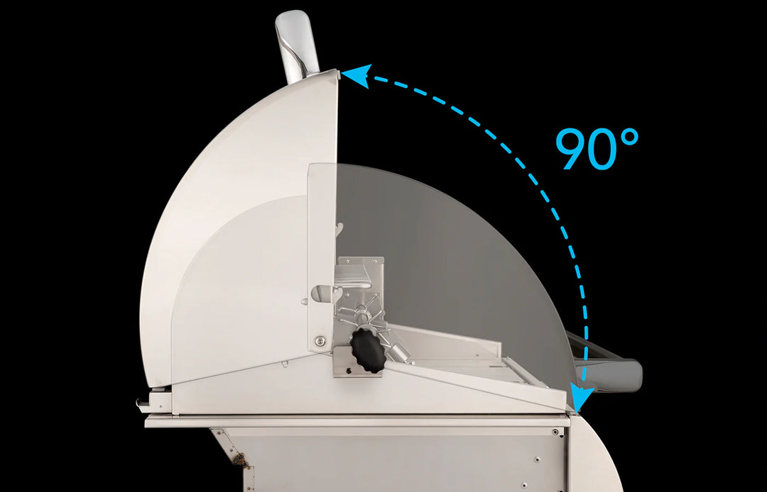 Fire Magic | Aurora A540s 30" Freestanding Gas Grill with Analog Thermometer & Flush Mounted Single Side Burner