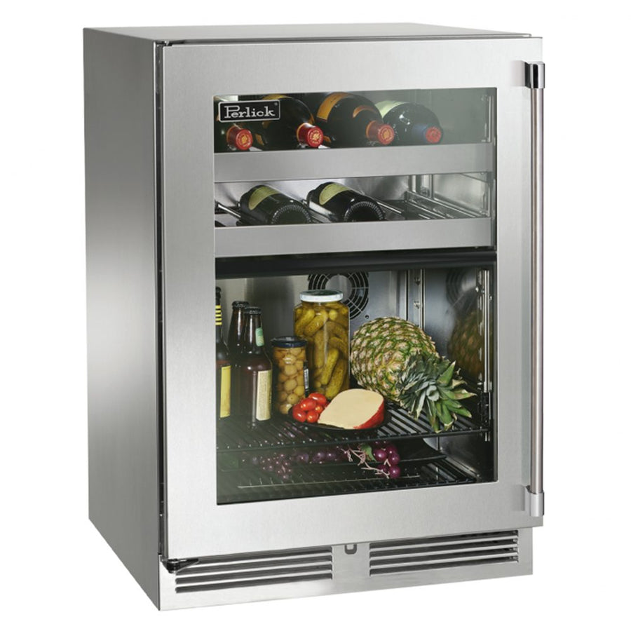 Perlick 24-Inch Outdoor Refrigerator/Wine Reserve - HP24CO-4