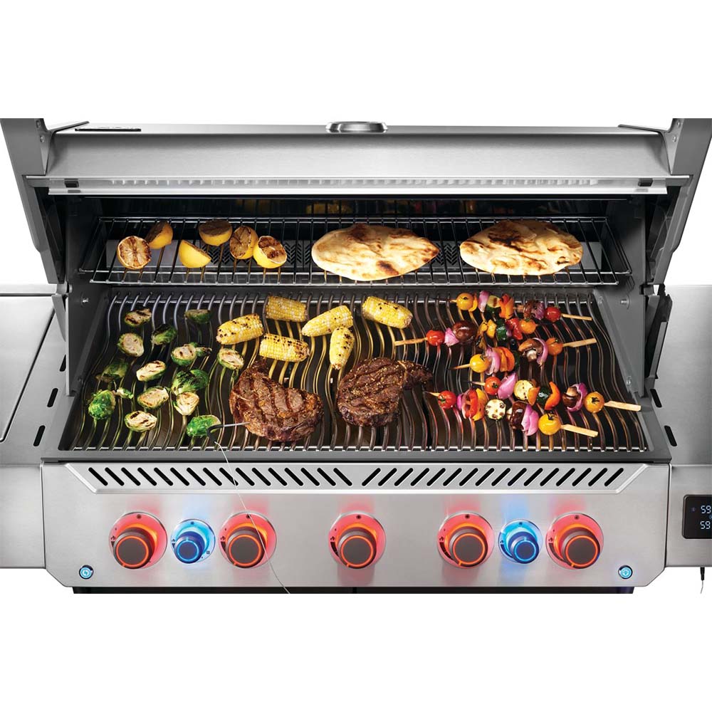 Napoleon | Prestige® 665 Connected Grill with Infrared Side and Rear Burners, SS