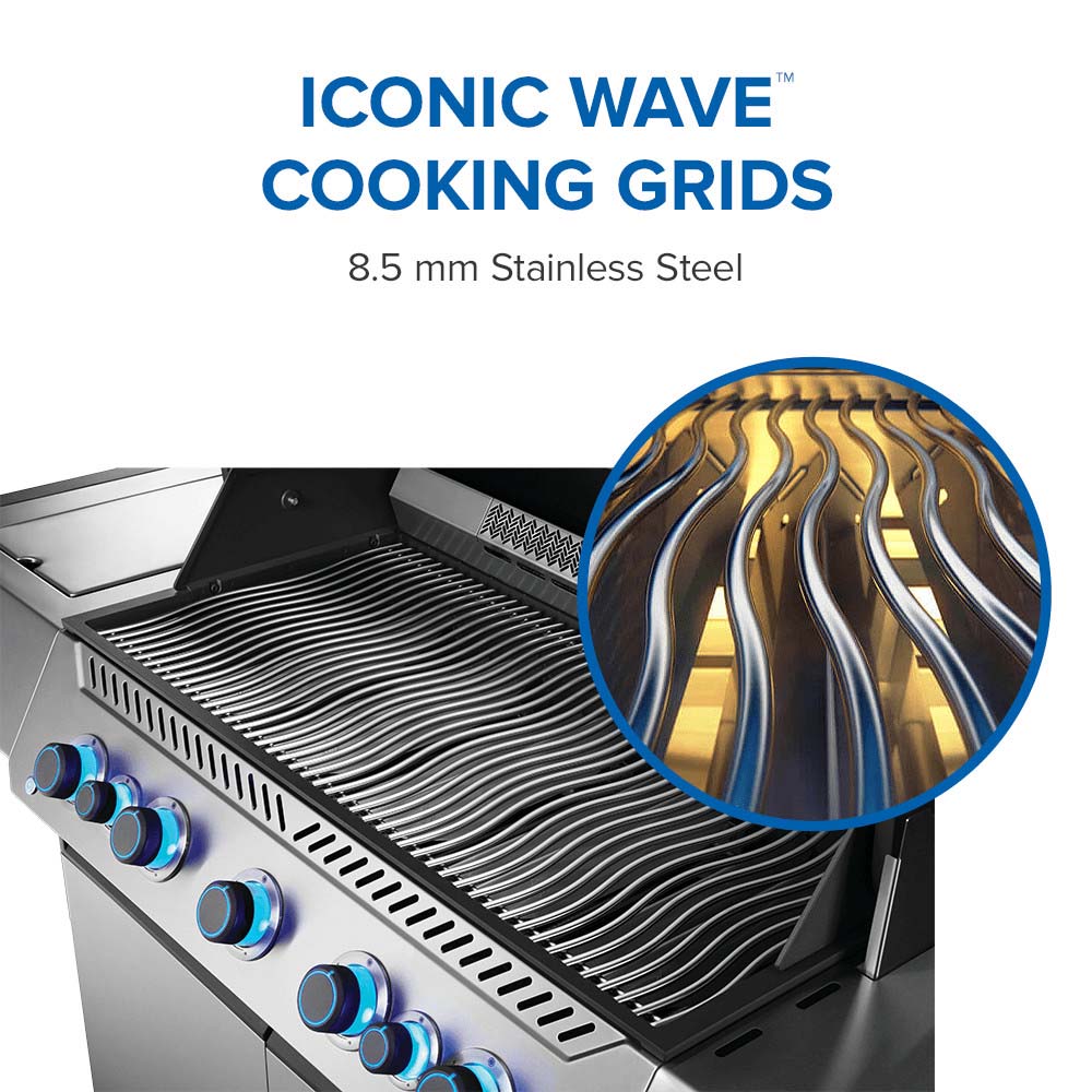 Napoleon | Prestige® 665 Connected Grill with Infrared Side and Rear Burners, SS