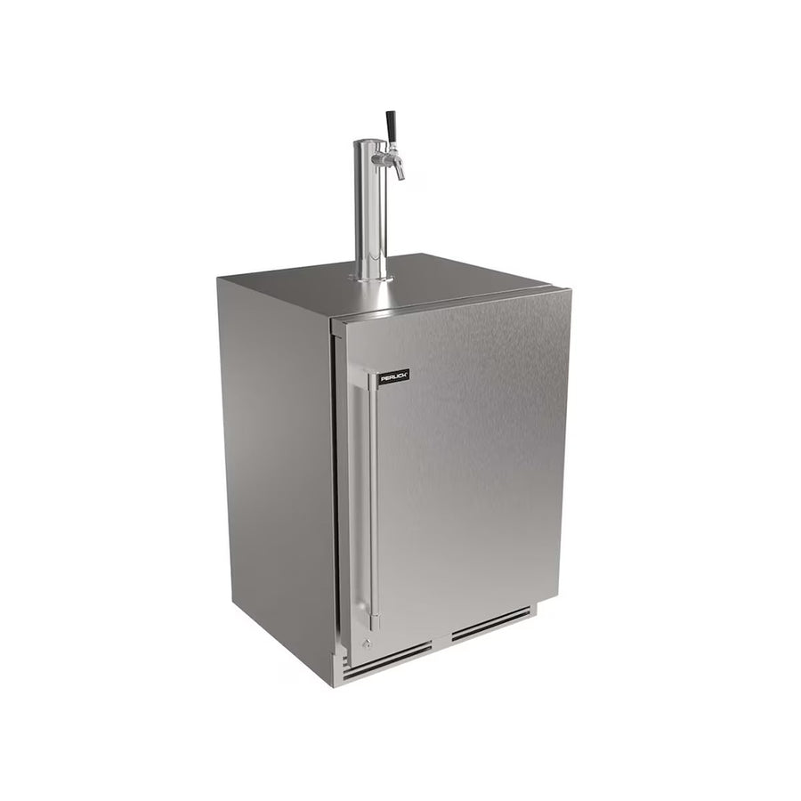 Perlick | G5 Core 24-in 5.1 Cu. Ft. Stainless Steel Single Tap Adara Beverage Dispenser (G5BD24SC)
