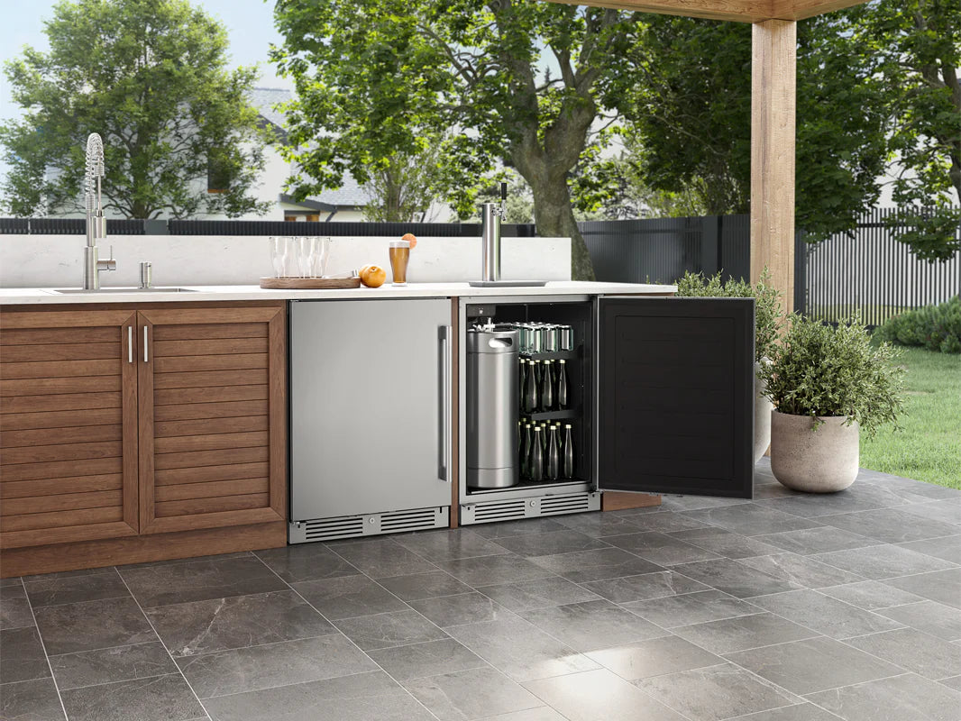 Zephyr | 24" Outdoor Kegerator & Beverage Cooler