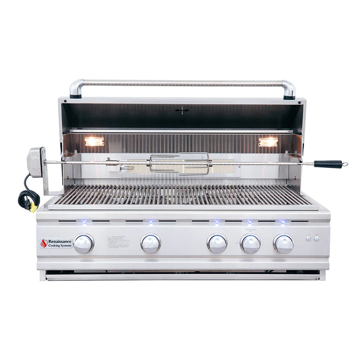 RCS | 38" Cutlass Pro Freestanding Grill (RON38B CK)