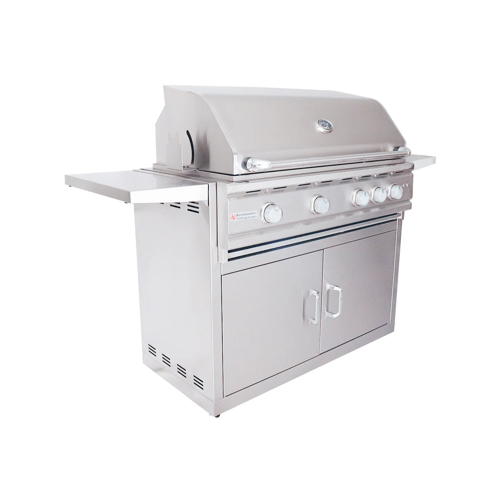 RCS | 38" Cutlass Pro Freestanding Grill (RON38B CK)