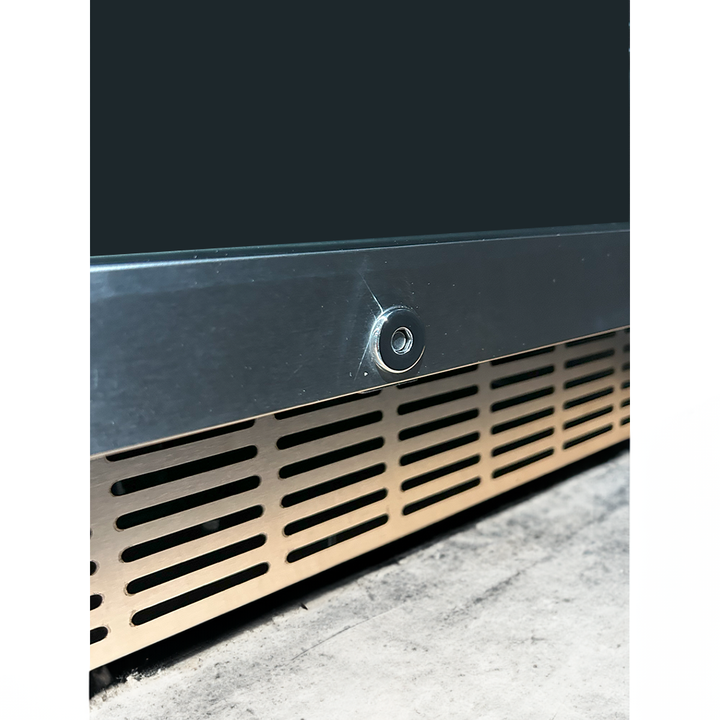 RCS | 24" Glass Front Stainless Steel Outdoor Refrigerator