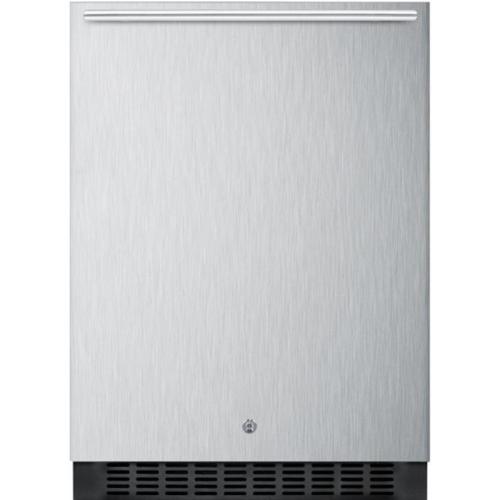 Summit 24 4.6 Cu. Ft. Outdoor Compact Refrigerator with Stainless S The Outdoor Appliance Store