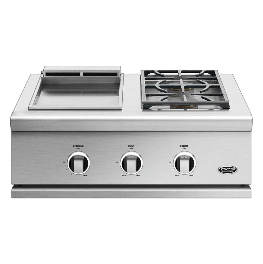 DCS Series 9 30-Inch Double Side Burner and Griddle - GDSBE1302