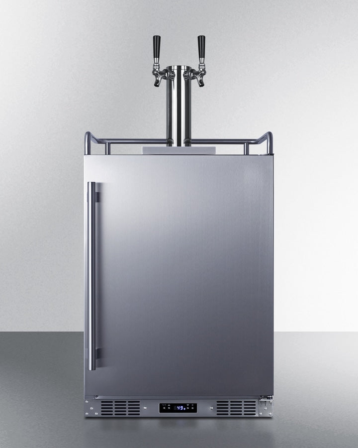 Summit 24 Wide Built In Outdoor Beer Kegerator The Outdoor Appliance Store