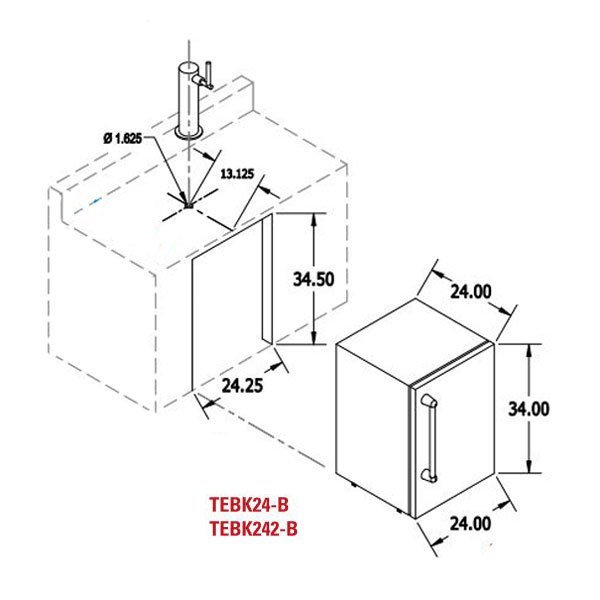 TEBK24-F-dimensions