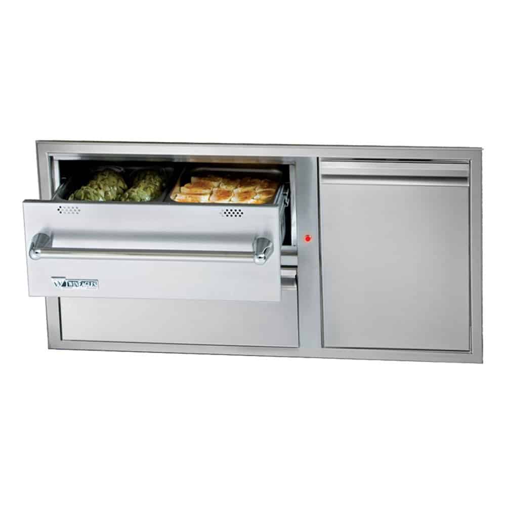 Twin-Eagles-42-Inch-Warming-Drawer-Combo