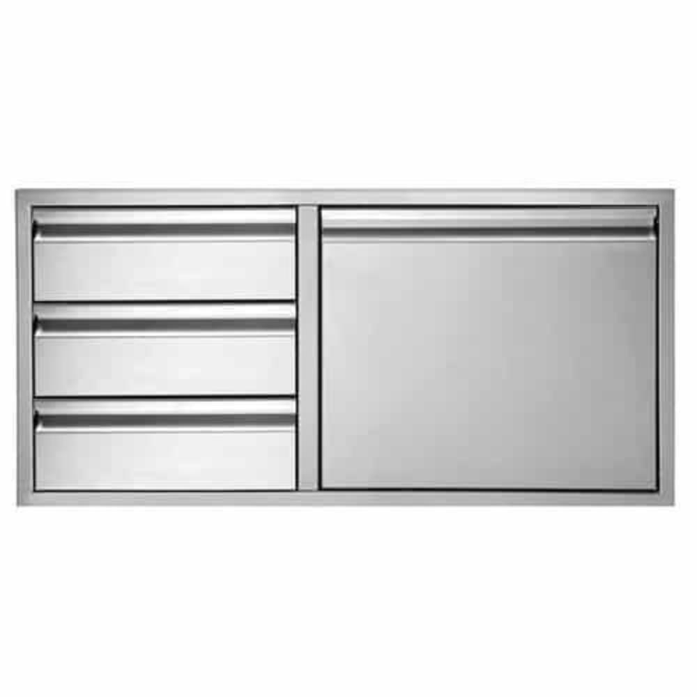 Twin Eagles | 42" 3-Drawer & Door Combo