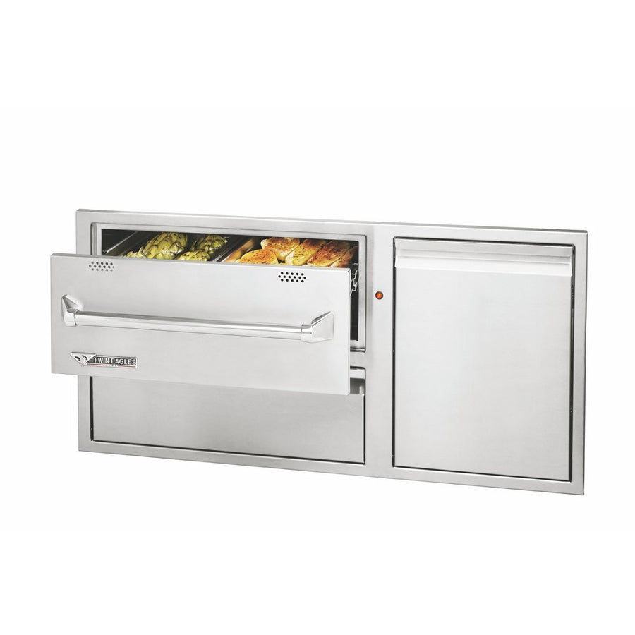 Twin Eagles | 42" Warming Drawer Combo