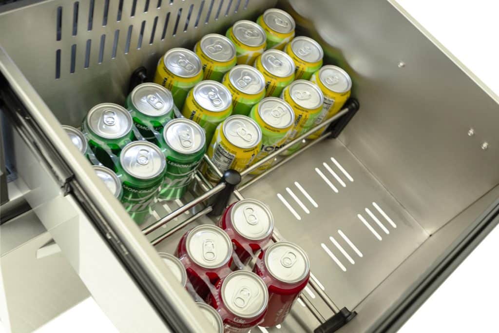 Blaze | 23.5” 5.1 Cubic Feet Outdoor Rated Double Drawer