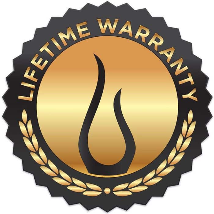 BLAZE LIFETIME WARRANTY