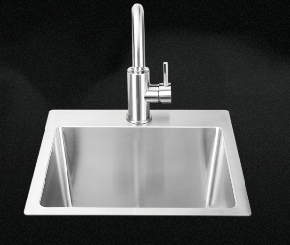 Bull I 24" Premium Stainless Steel Dual Mount Sink