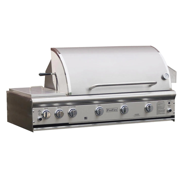 Profire PFDLX48S Deluxe Series 48-inch Built-in Grill With Double Side Burner