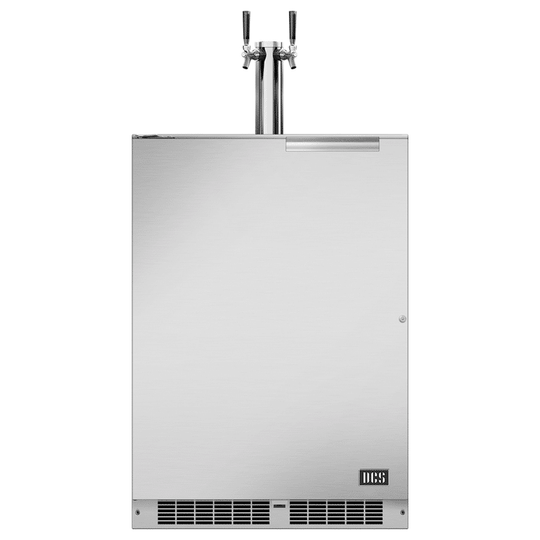 DCS 24” Outdoor Dual Tap Beer Kegerator (Right Hinged) The Outdoor