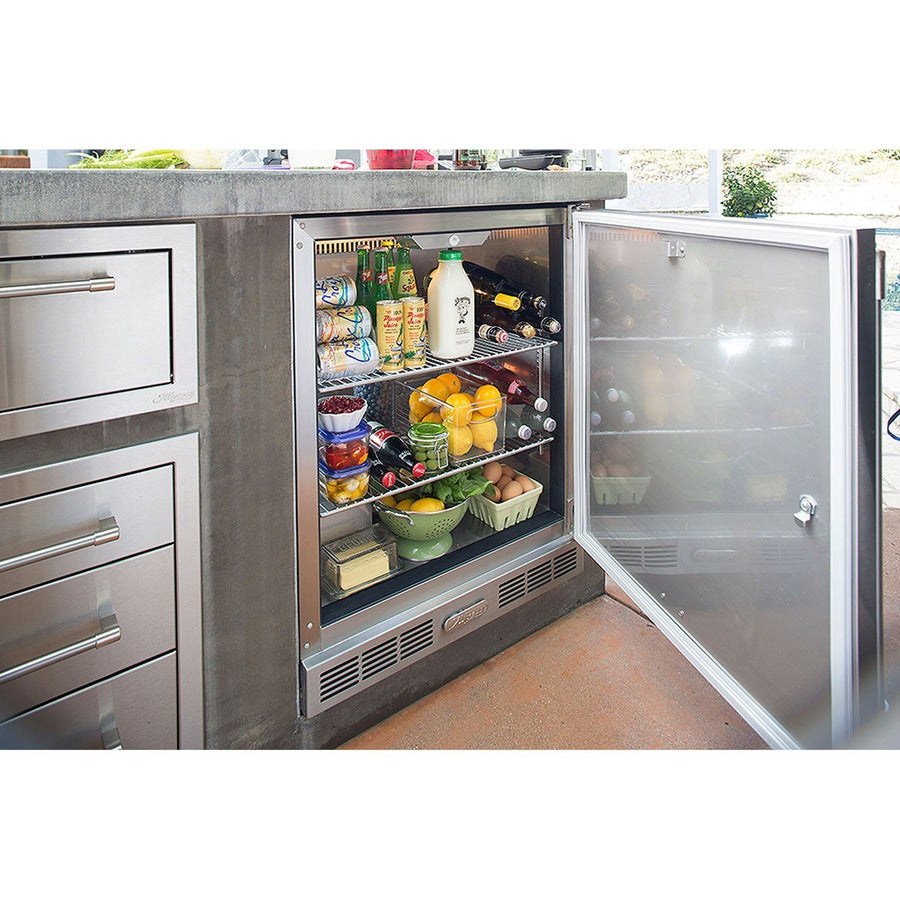Alfresco 42” Built-In Outdoor Refrigerator The
