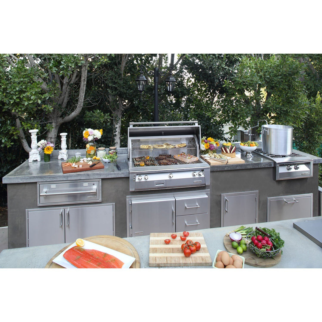 Alfresco 24” Versa Power Burner Cooking System The Outdoor