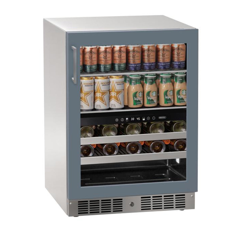 Marvel | 24" Essential Dual Zone Beverage Center - MRBD224