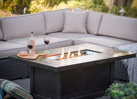 Napoleon | Kensington Rectangular PatioFlame Fire Table - The